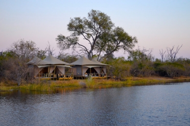 Stugor i Botswana